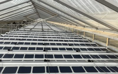 Flexible photovoltaic screens